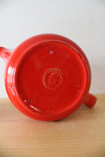 Waechtersbach Germany Red Ceramic Teapot