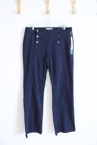 NEW Artisan NY Double Button Navy Pants | 12