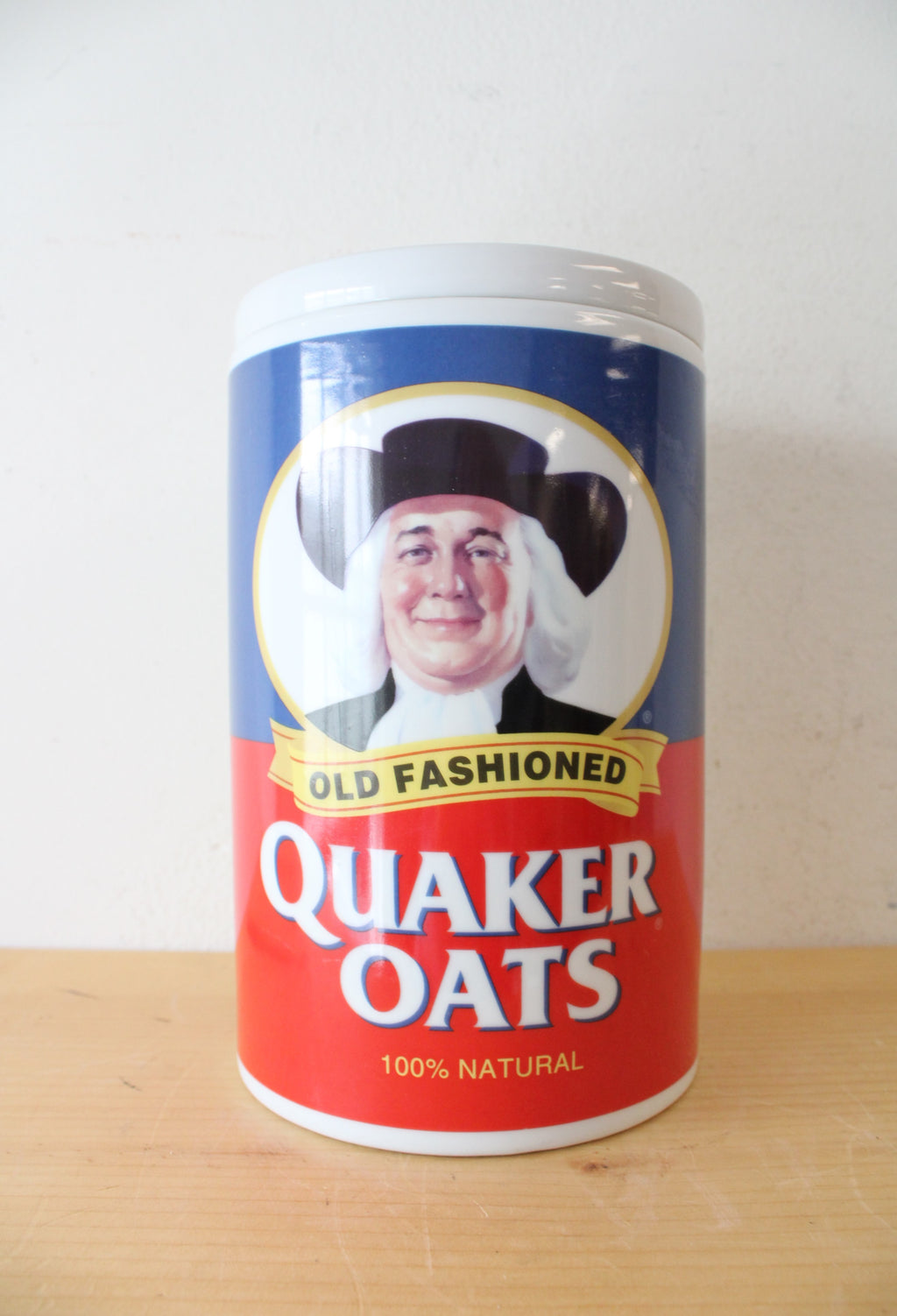 Quaker Oats 120th Anniversary Limited Edition Ceramic Cannister