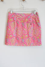 EP Pro Pink Paisley Golf Skort | 2