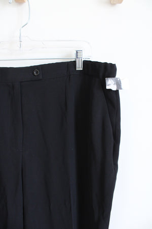 NEW Jaclyn Smith Black Trouser Pants | 18W