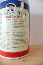 Quaker Oats 120th Anniversary Limited Edition Ceramic Cannister