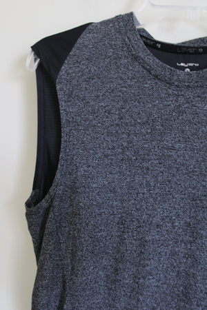 Layer 8 Qwik-Dry Gray Tank | S