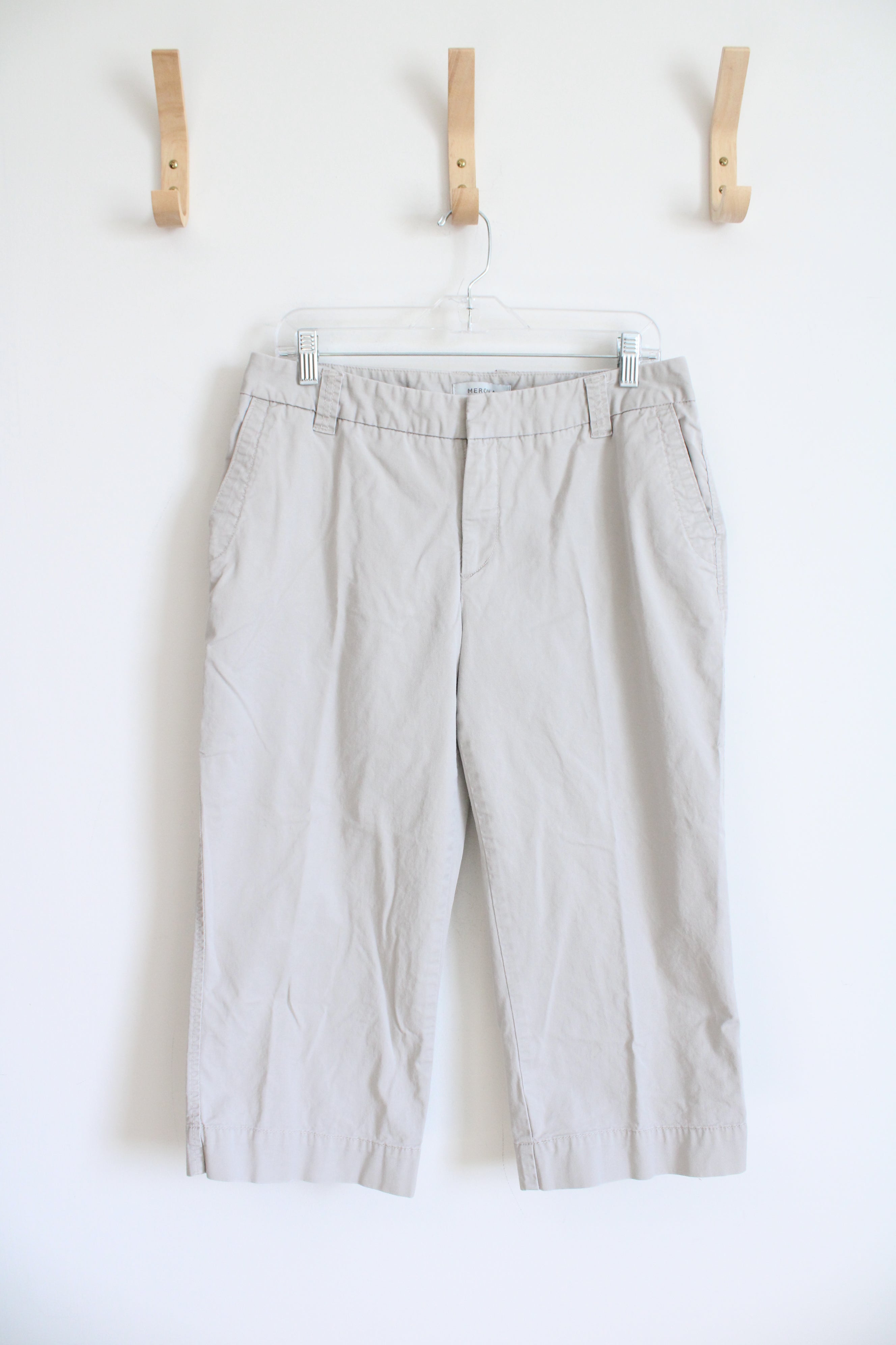 Merona Tan Capri Pants | 10