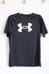 Under Armour Black & White Logo Shirt | Youth XL (18/20)