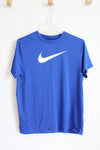 Nike Blue & White Logo Shirt | Youth XL (18/20)