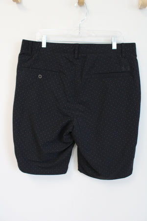 Under Armour Loose Fit Black & Gray Polka Dot Shorts | 38