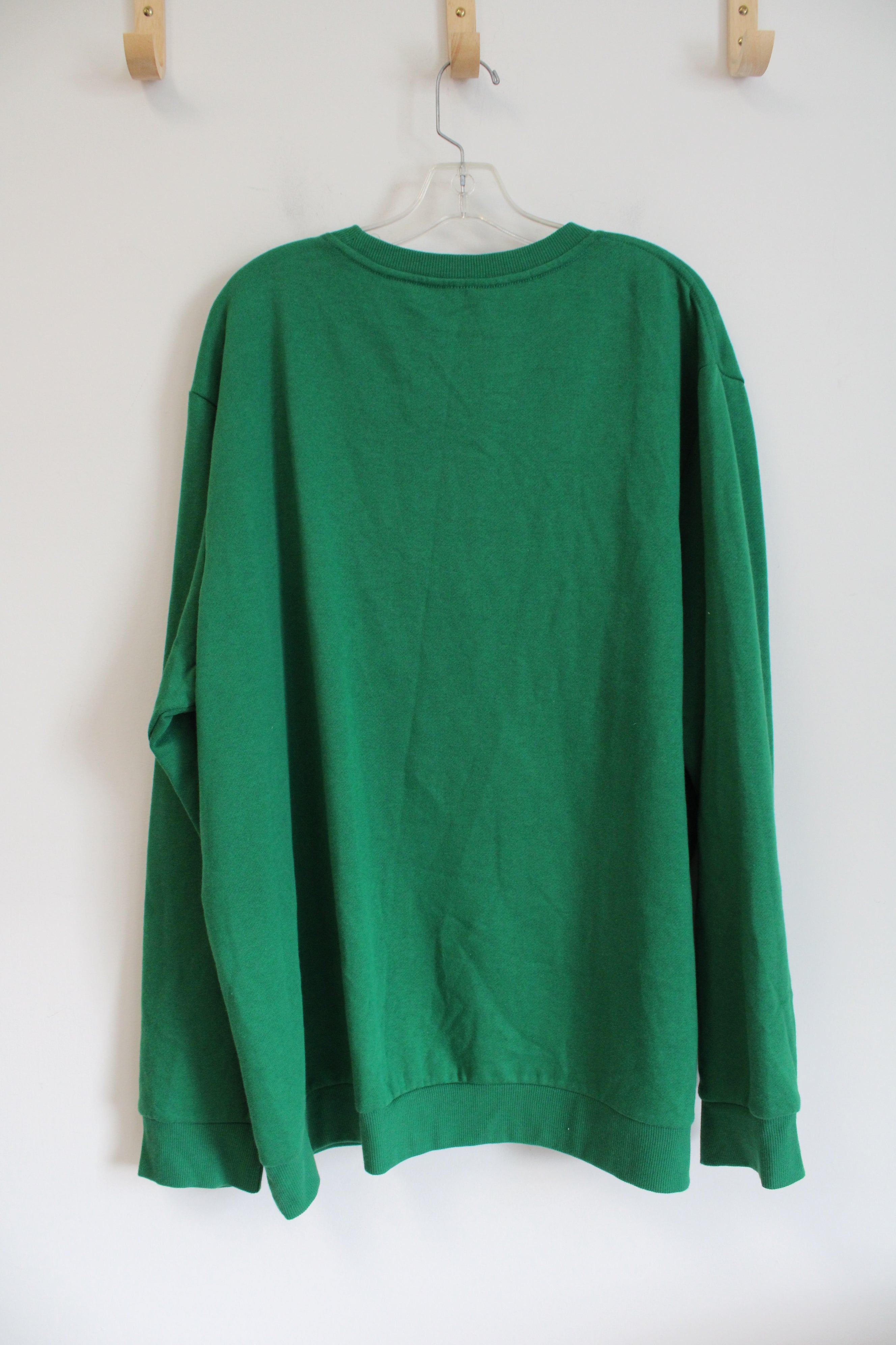 Holiday Time World's Tallest Elf Green Sweatshirt | 2XL (50-52)