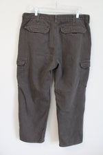 Stanley Fleece Lined Brown Cargo Pants | 36X30