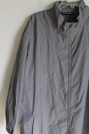 Port Authority Gray Lightweight Windbreaker | 4XL