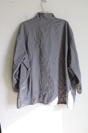 Port Authority Gray Lightweight Windbreaker | 4XL