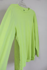 Athletic Works Neon Yellow Long Sleeved Shirt | XL