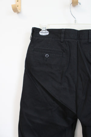 Nautica Clipper Relax Fit Black Chino Pants | 30X30