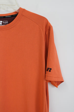 Russell Training Fit Orange Shirt | XL