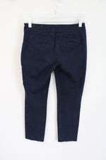 LOFT Modern Skinny Ankle Dark Wash Pants | 0 Petite