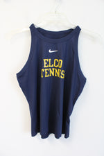 Nike Dri-Fit Elco Tennis Navy Athletic Tank Top | L