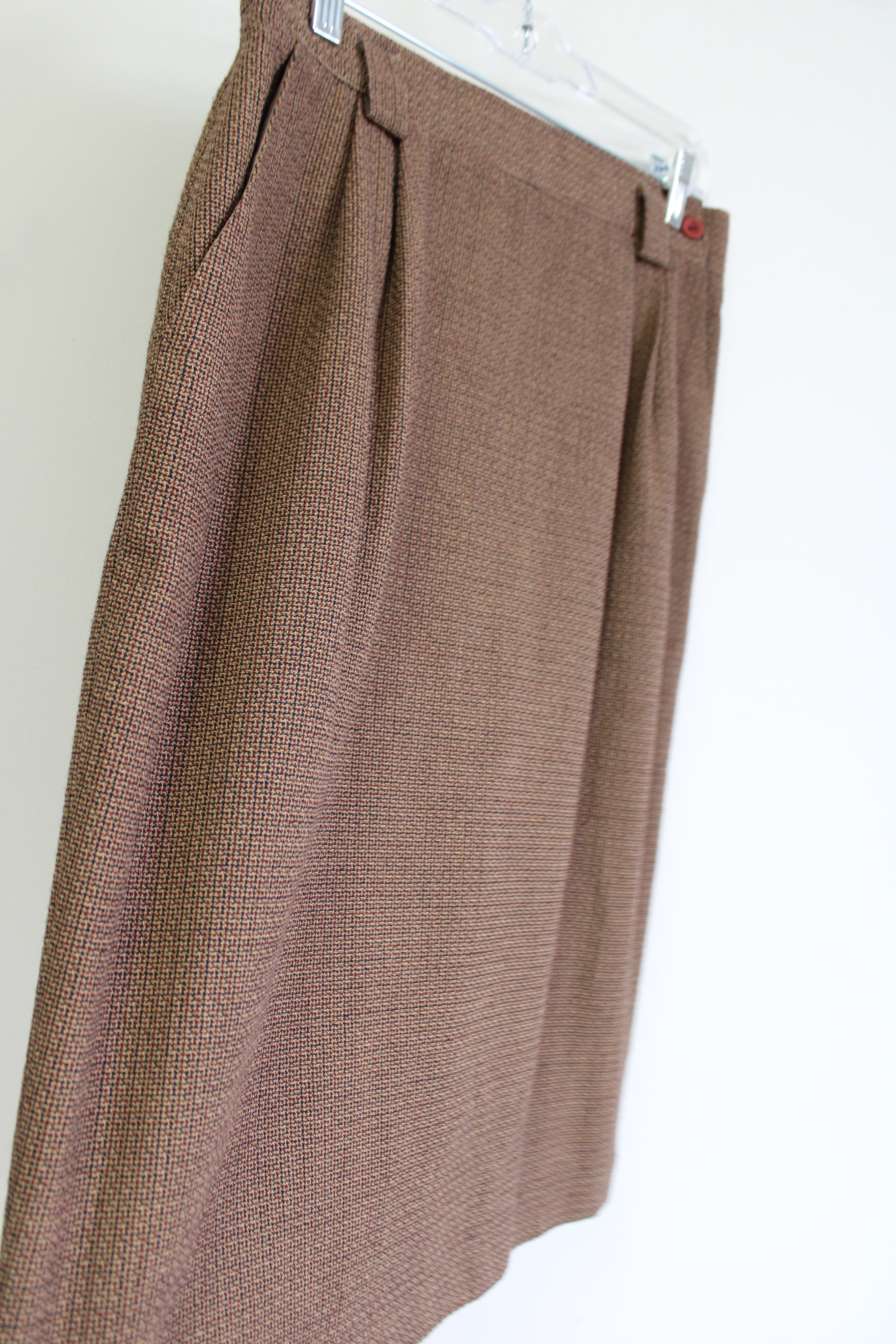 Vintage Russ Brown Skirt | 14