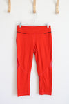 Alala Red Capri Athletic Leggings | M