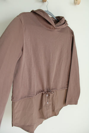 NEW Athleta Gallery Hoodie Top | M Petite