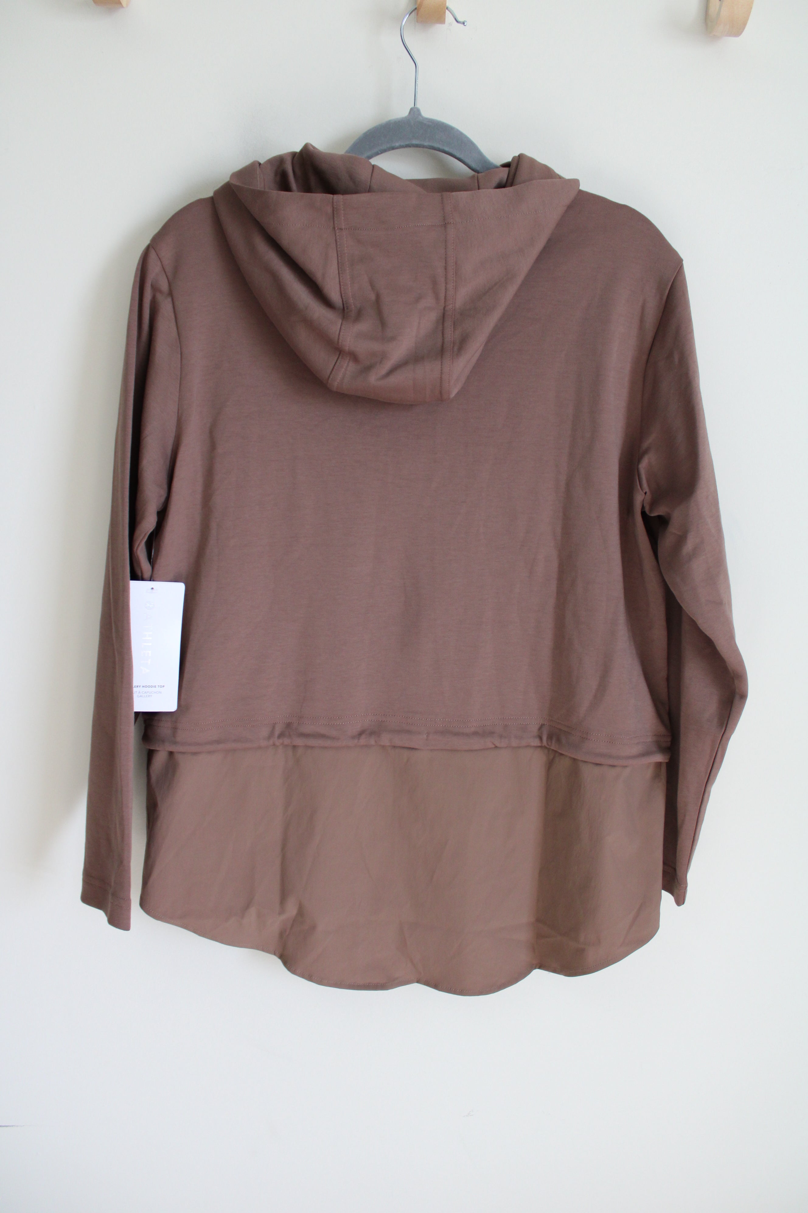 NEW Athleta Gallery Hoodie Top