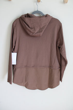 NEW Athleta Gallery Hoodie Top | M Petite