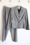 Dressbarn Gray Suit Set | 10