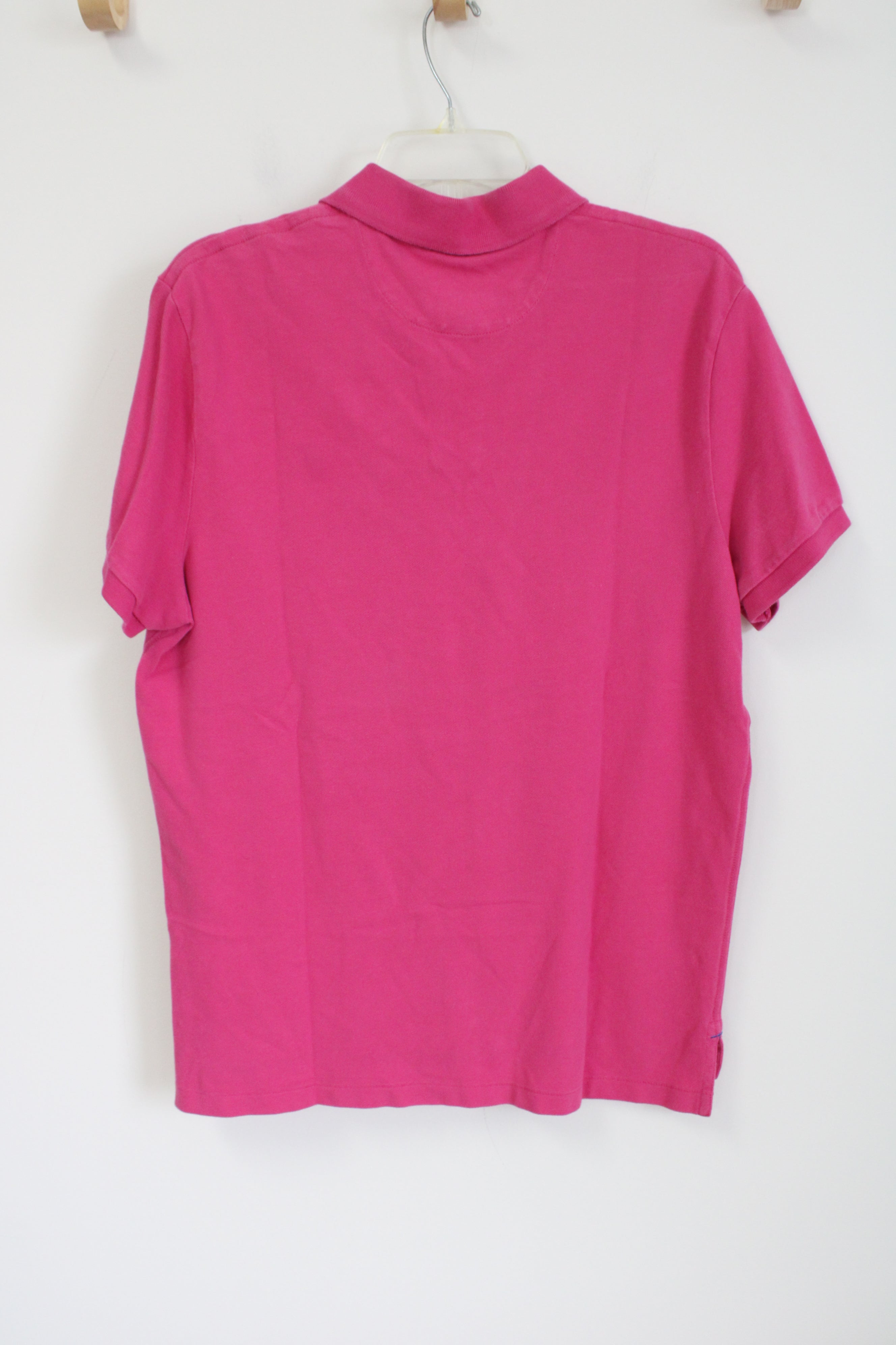 American Eagle Athletic Fit Pink Polo Shirt | L