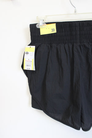 NEW All In Motion Black Athletic Lined Short | S