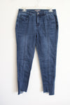 Lisa Rinna Dark Wash Seamed Jeans | 4