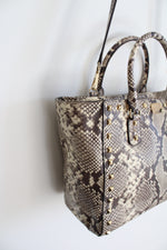 MICHAEL Michael Kors Snakeskin Gold Studded Purse