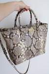 MICHAEL Michael Kors Snakeskin Gold Studded Purse