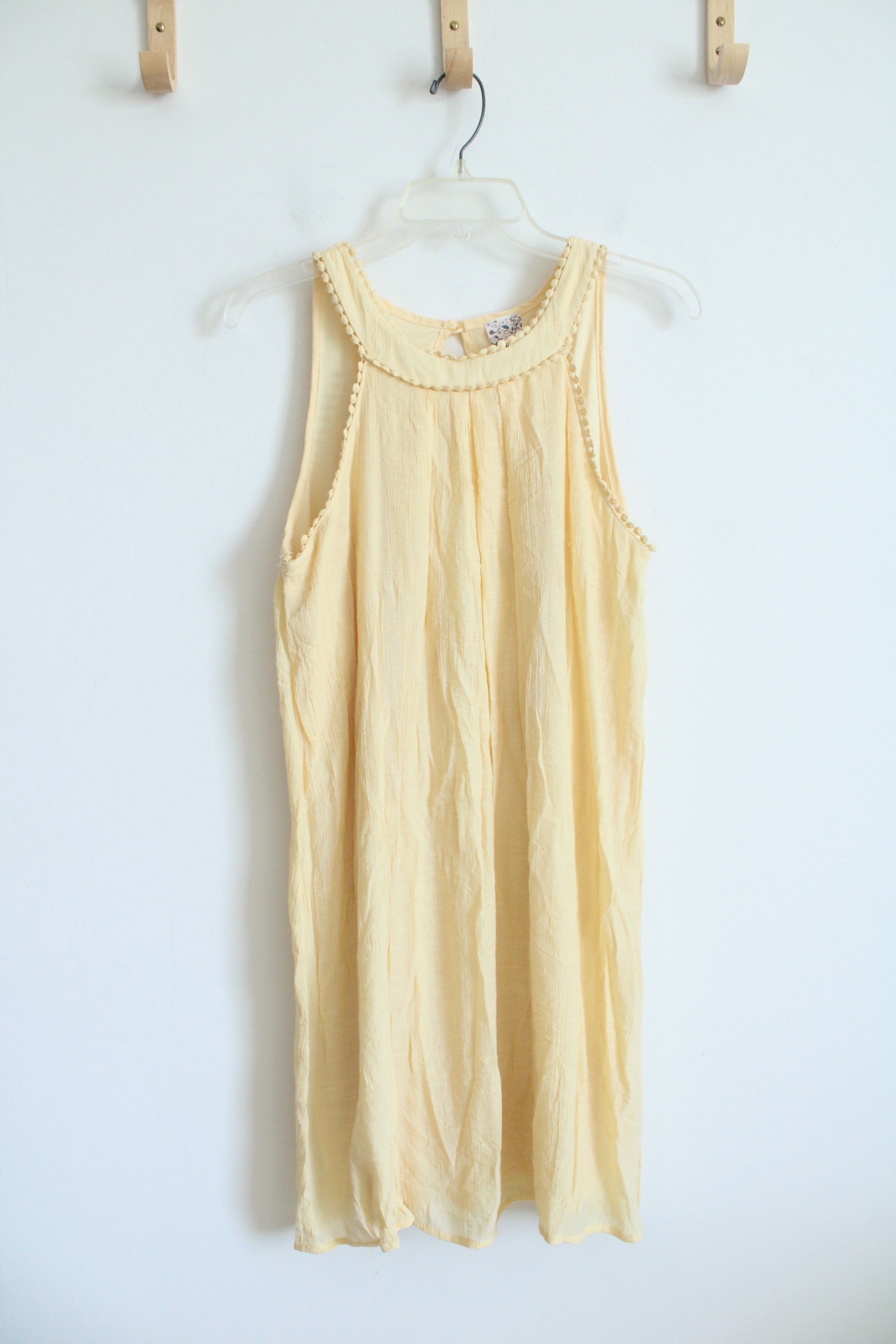 Naif Yellow Shift Dress | L