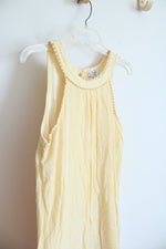 Naif Yellow Shift Dress | L