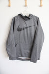 Nike Dri-Fit Gray Hoodie | XL