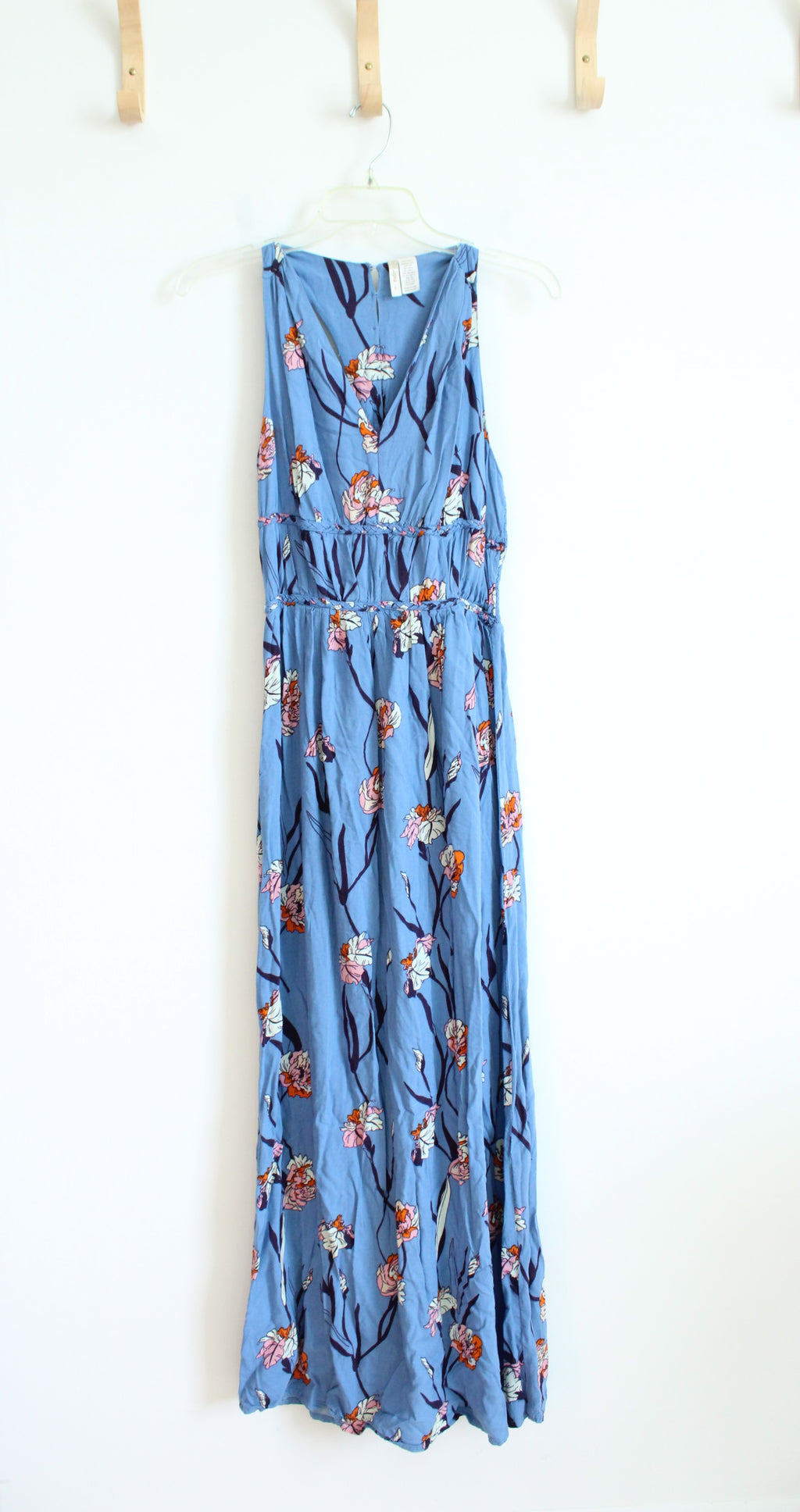 Japna Blue Floral Maxi Dress | L