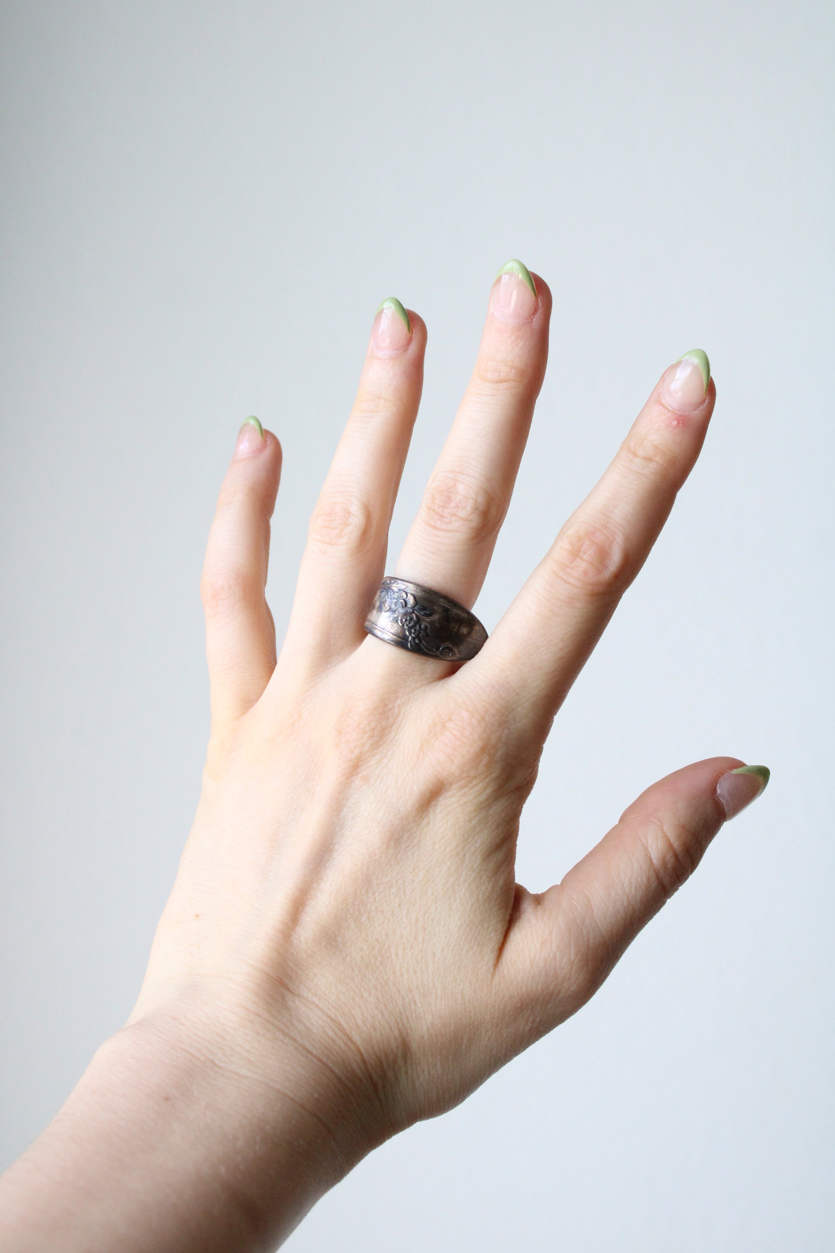 Silver Spoon Ring | Size 5