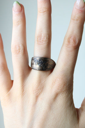 Silver Spoon Ring | Size 5