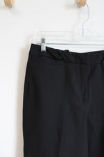 Larry Levine Sport Black Trouser Pants | 10 Petite