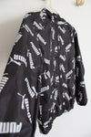 Puma Black Logo Windbreaker Jacket | 10/12