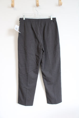 NEW J.H. Collectibles Stretch Gray Trouser Pants | 10 Petite