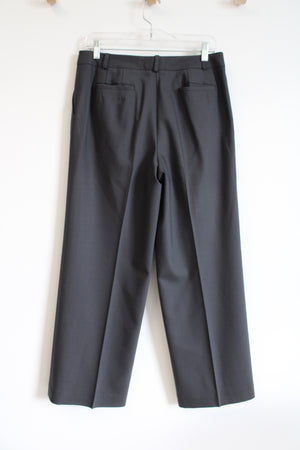 Talbots Vintage Wool Blend Gray Trouser Pants | 10