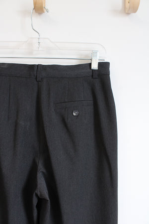 Talbots Vintage Dark Gray Stretch Trouser Pants | 8