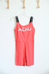 Aeropostale Coral Athletic Romper | M