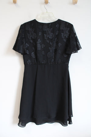 DJI Vintage Black Flowy Black Dress | 9/10