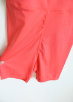 Aeropostale Coral Athletic Romper | M