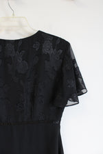 DJI Vintage Black Flowy Black Dress | 9/10