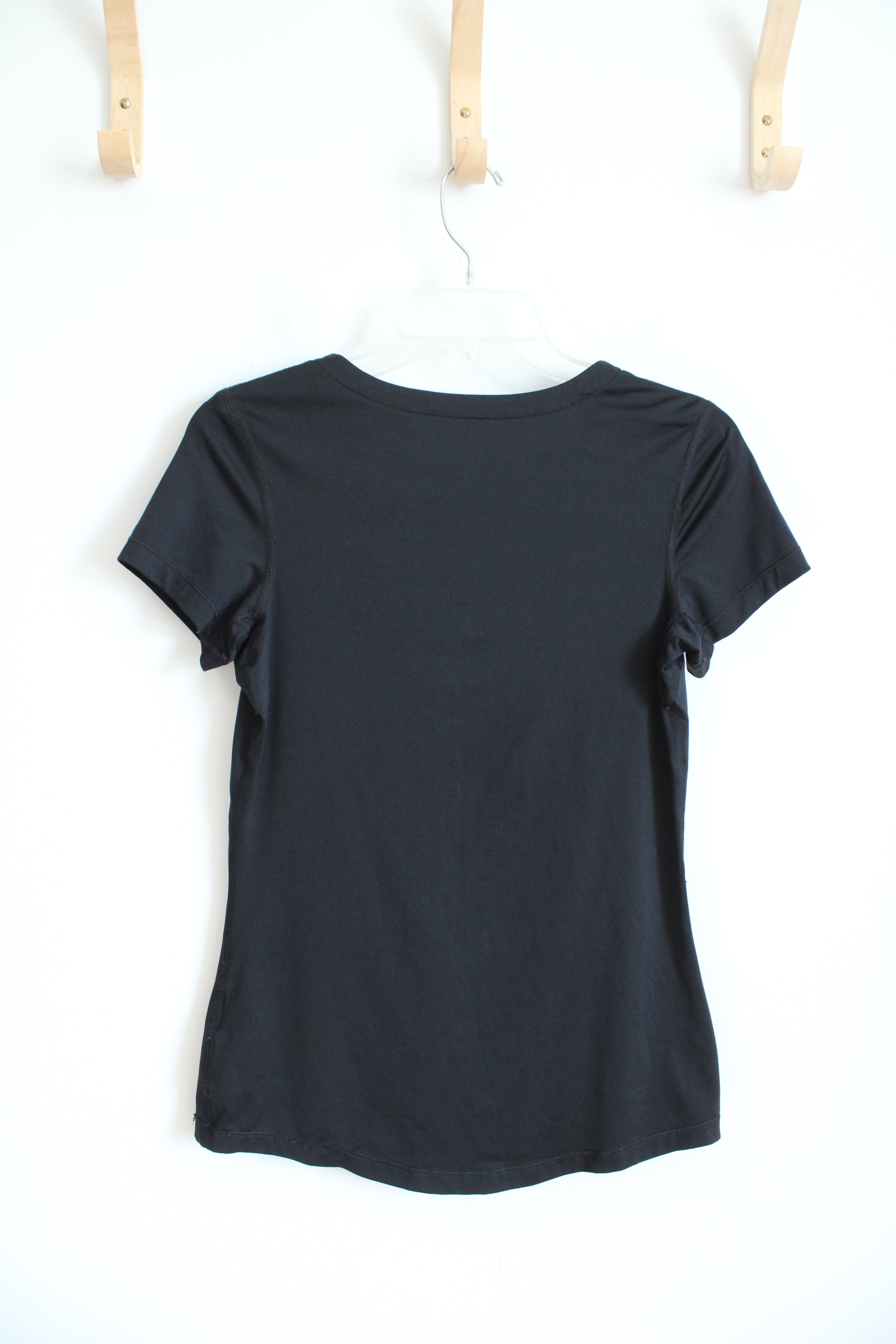 Nike Black V-Neck Athletic Shirt | M