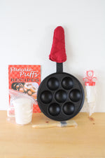 Pancake Puffs 7 Wells Cast Iron Pan