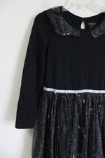 Cat & Jack Black Shimmer Tulle Dress | 14/16