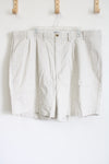 Lands' End Traditional Fit Light Gray Shorts | 44